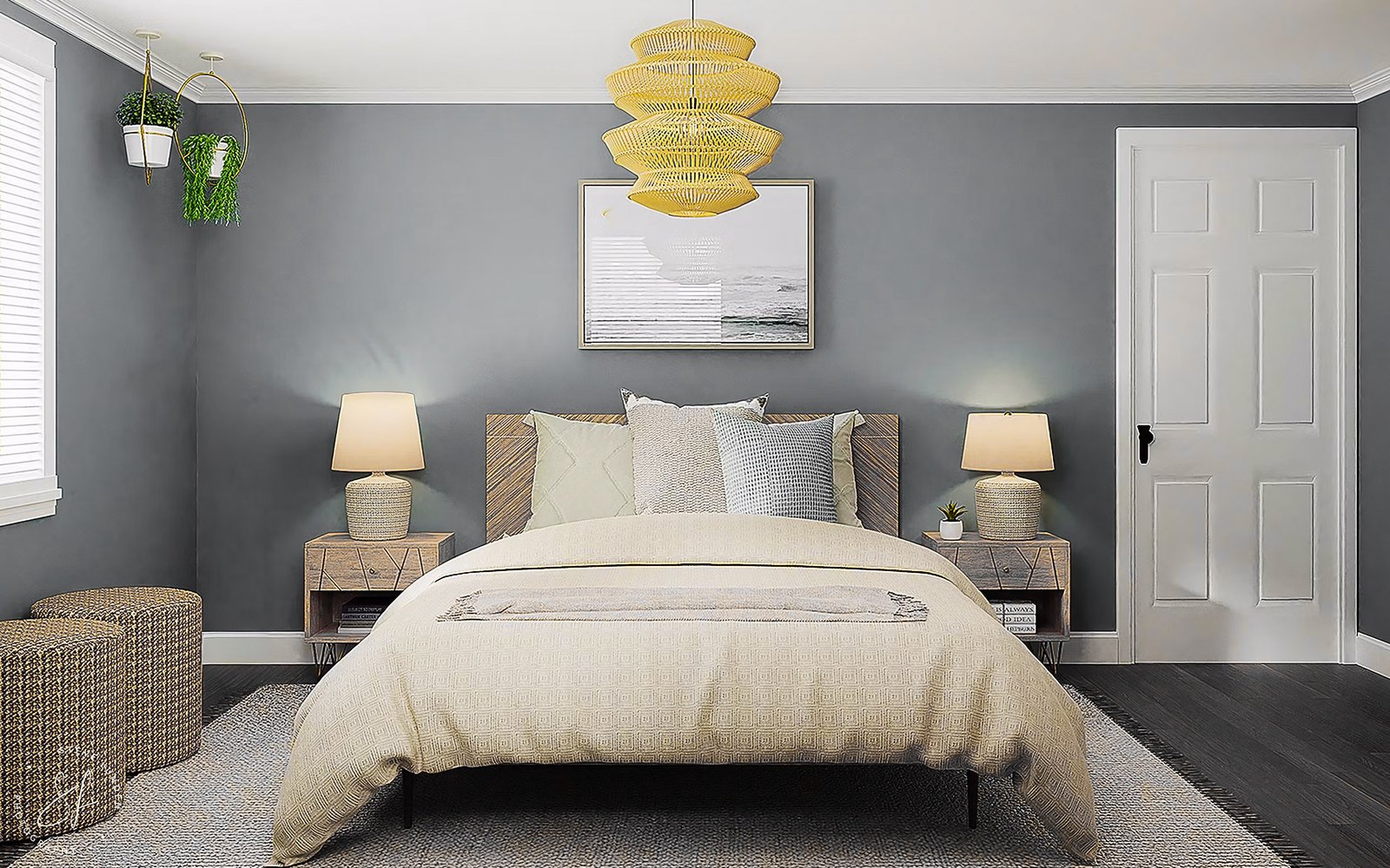 Bedroom real estate photography Minneapolis